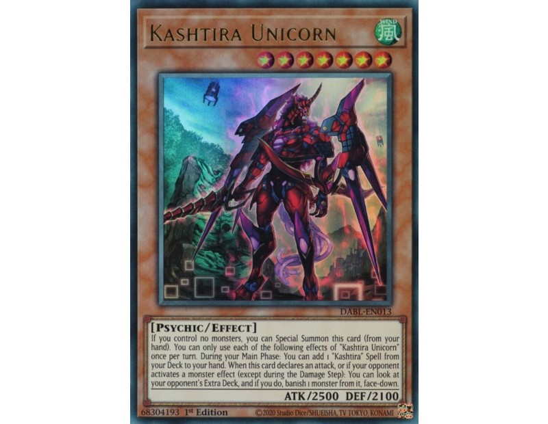 Kashtira Unicorn (DABL-EN013) - 1st Edition