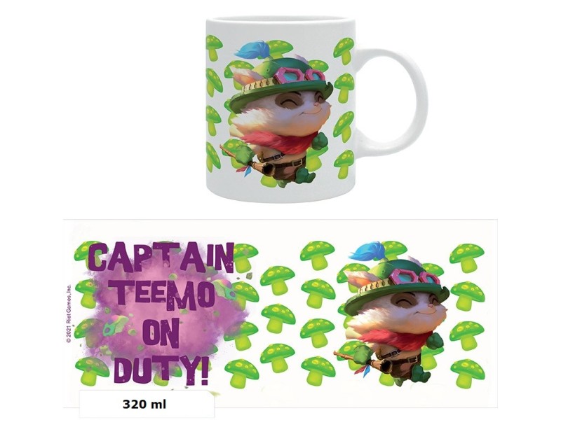 Κούπα Captain Teemo (320ml Κεραμική)