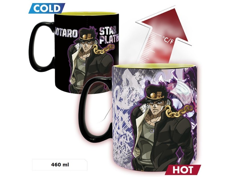 Κούπα Jotaro & Dio (Heat Change 460ml Κεραμική)