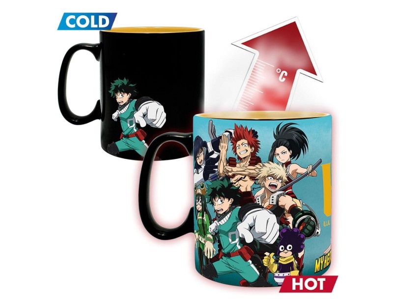 Κούπα My Hero Academia Group (Heat Change 460ml Κεραμική)