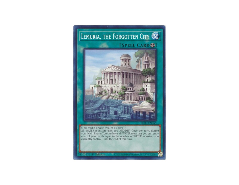Lemuria, the Forgotten City (LED9-EN055) - 1st Edition