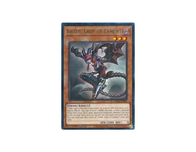 Lilith, Lady of Lament (TAMA-EN049) - 1st Edition