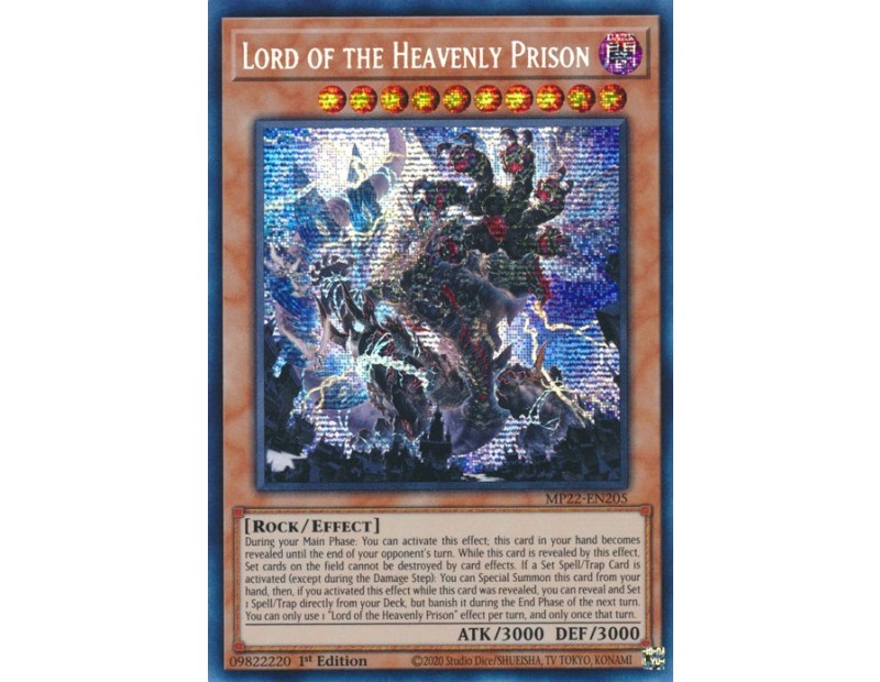 Lord of the Heavenly Prison (MP22-EN205) - 1st Edition
