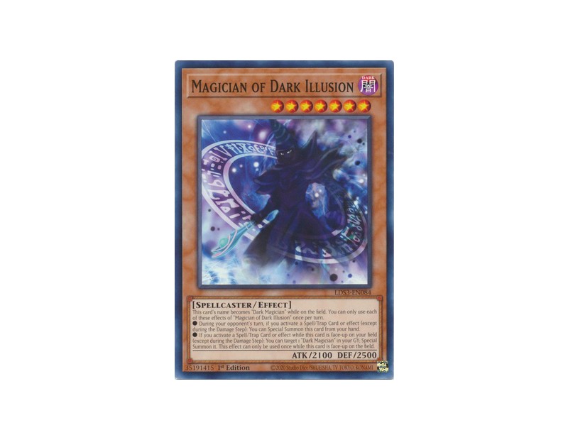 Magician of Dark Illusion (LDS3-EN084) - 1st Edition