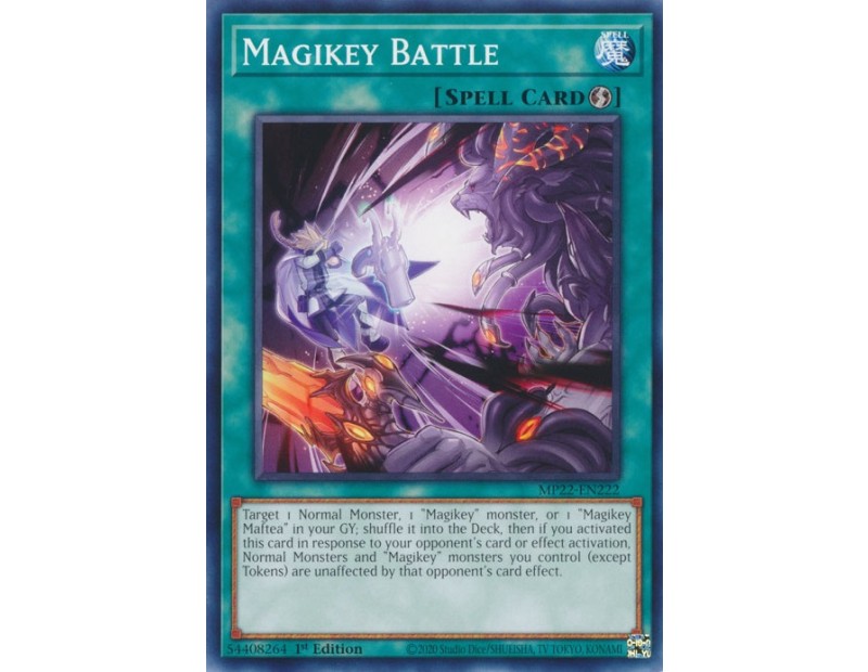 Magikey Battle (MP22-EN222) - 1st Edition