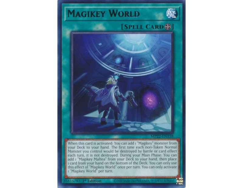 Magikey World (MP22-EN158) - 1st Edition
