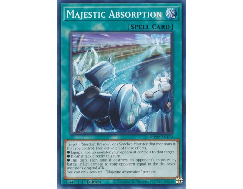 Majestic Absorption (MP22-EN153) - 1st Edition
