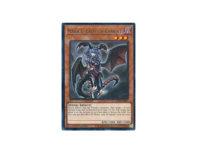 Malice, Lady of Lament (TAMA-EN051) - 1st Edition