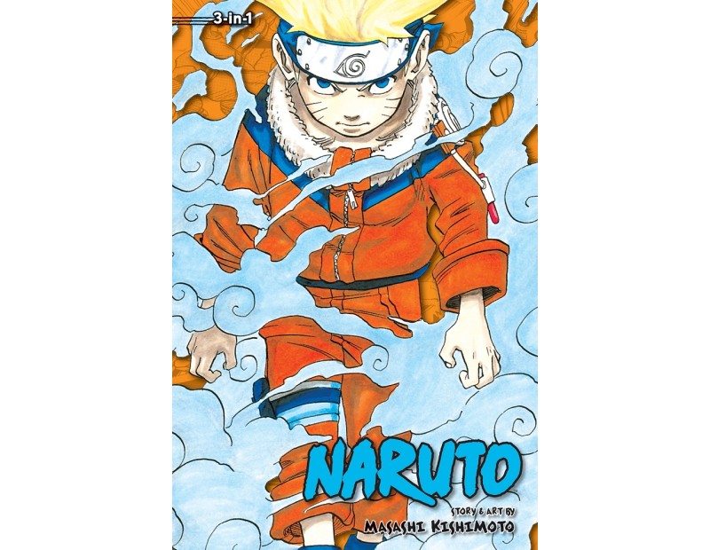 Manga Naruto Τόμοι 1, 2 & 3 (English)