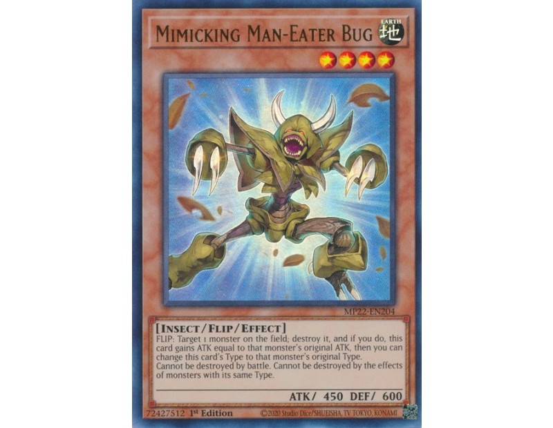 Mimicking Man-Eater Bug (MP22-EN204) - 1st Edition