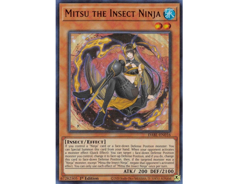 Mitsu the Insect Ninja (DABL-EN016) - 1st Edition