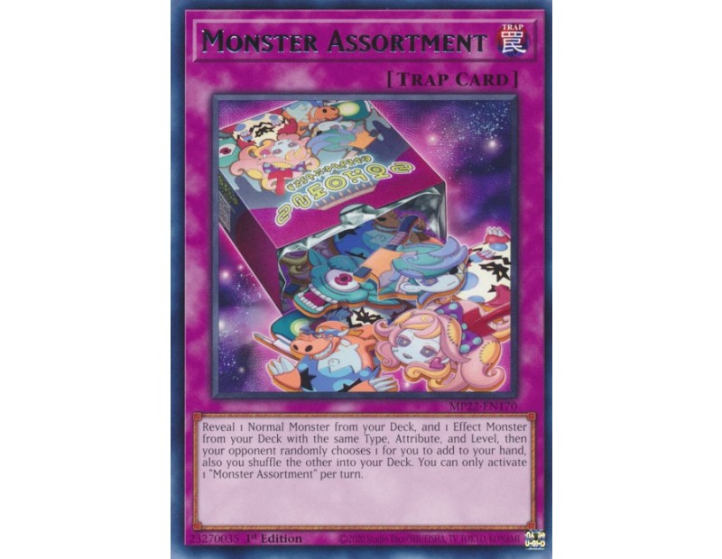 Monster Assortment (MP22-EN170) - 1st Edition