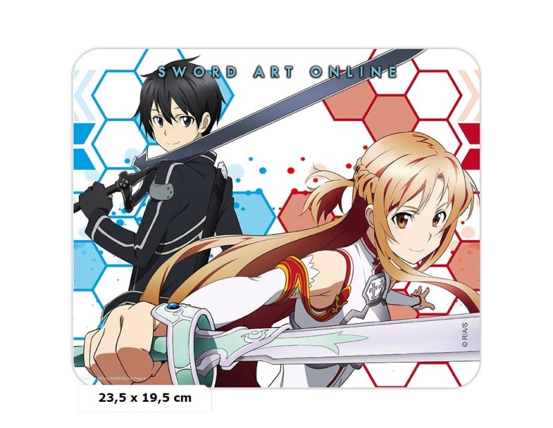 Mousepad Kirito & Asuna (Flexible)