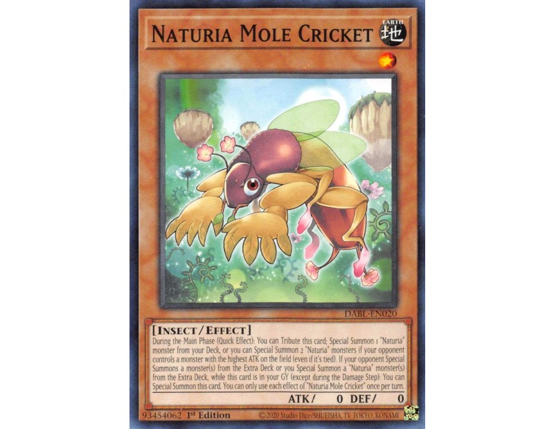 Naturia Mole Cricket (DABL-EN020) - 1st Edition