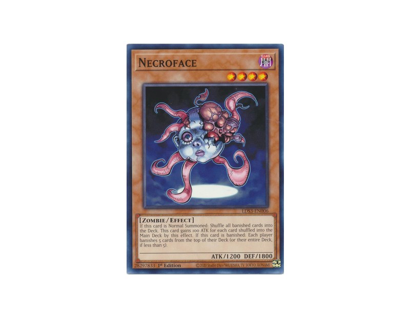 Necroface (LDS3-EN006) - 1st Edition
