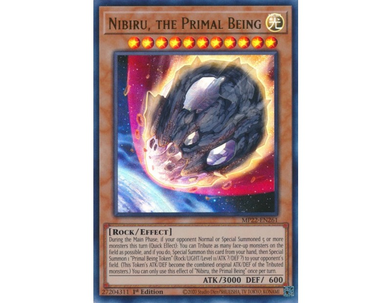 Nibiru, the Primal Being (MP22-EN261) - 1st Edition