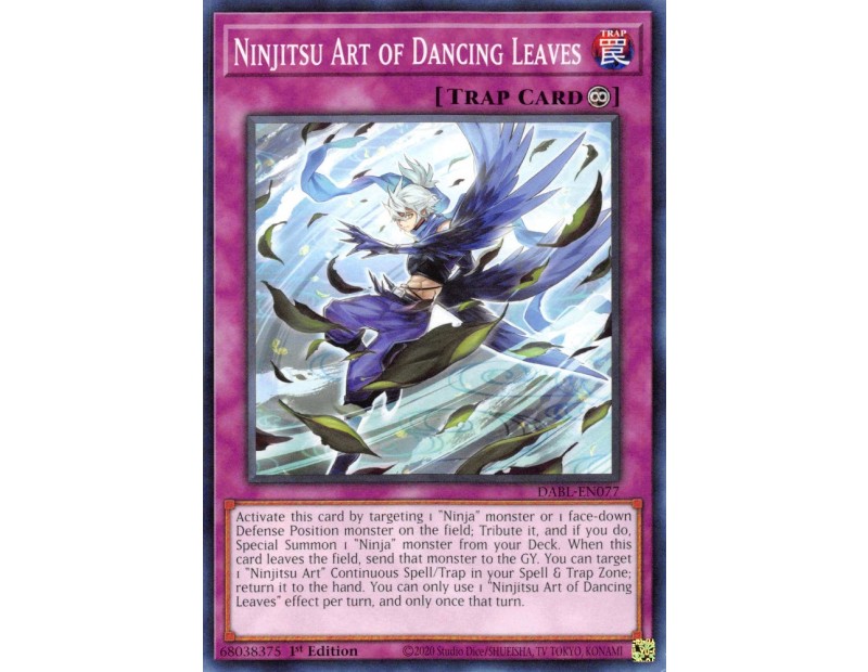 Ninjitsu Art of Dancing Leaves (DABL-EN077) - 1st Edition