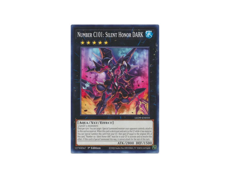 Number C101: Silent Honor DARK (LED9-EN010) - 1st Edition