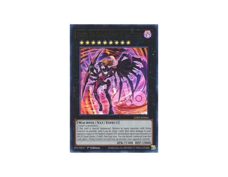 Number C40: Gimmick Puppet of Dark Strings (LDS3-EN065) - 1st Edition