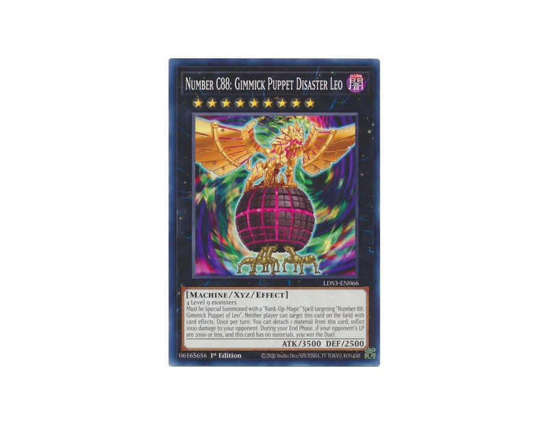 Number C88: Gimmick Puppet Disaster Leo (LDS3-EN066) - 1st Edition