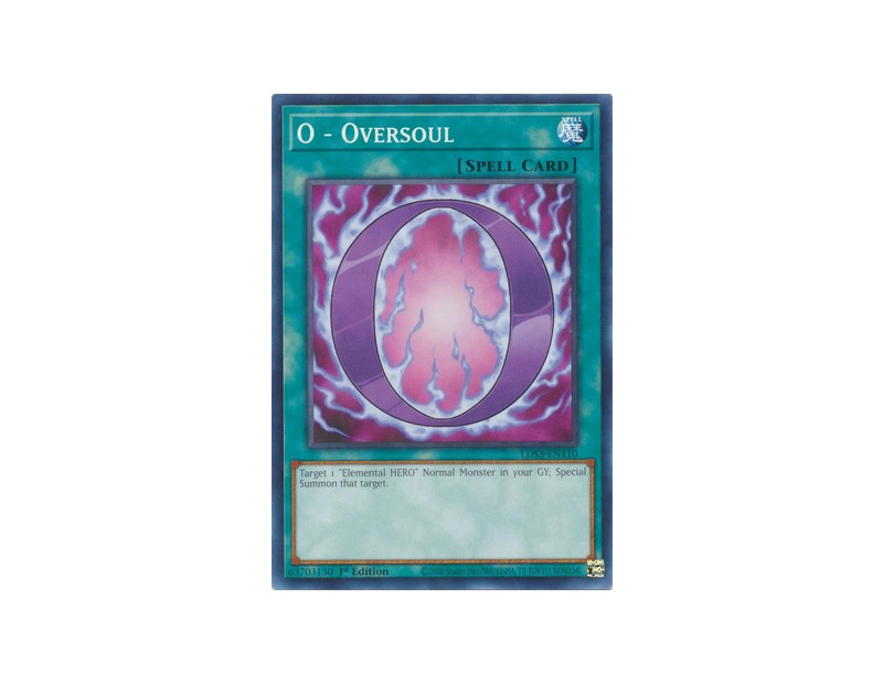 O - Oversoul (LDS3-EN110) - 1st Edition