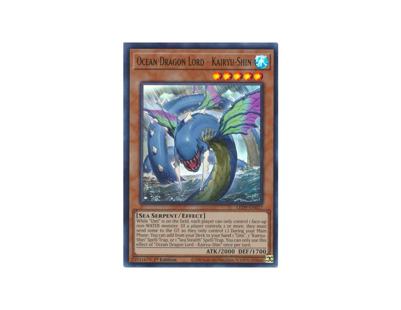 Ocean Dragon Lord - Kairyu-Shin (LED9-EN017) - 1st Edition