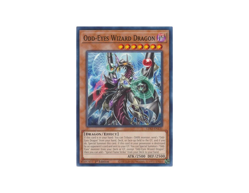 Odd-Eyes Wizard Dragon (LDS3-EN131) - 1st Edition