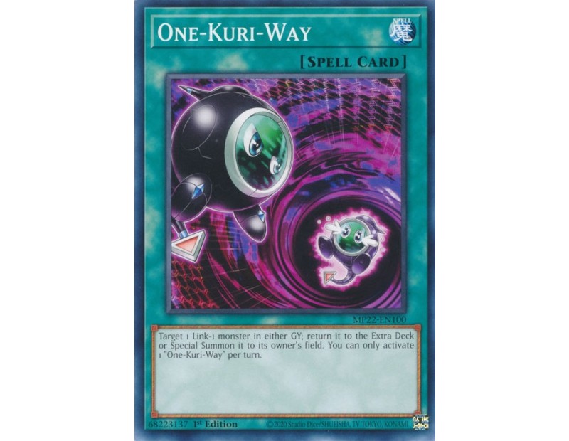 One-Kuri-Way (MP22-EN100) - 1st Edition