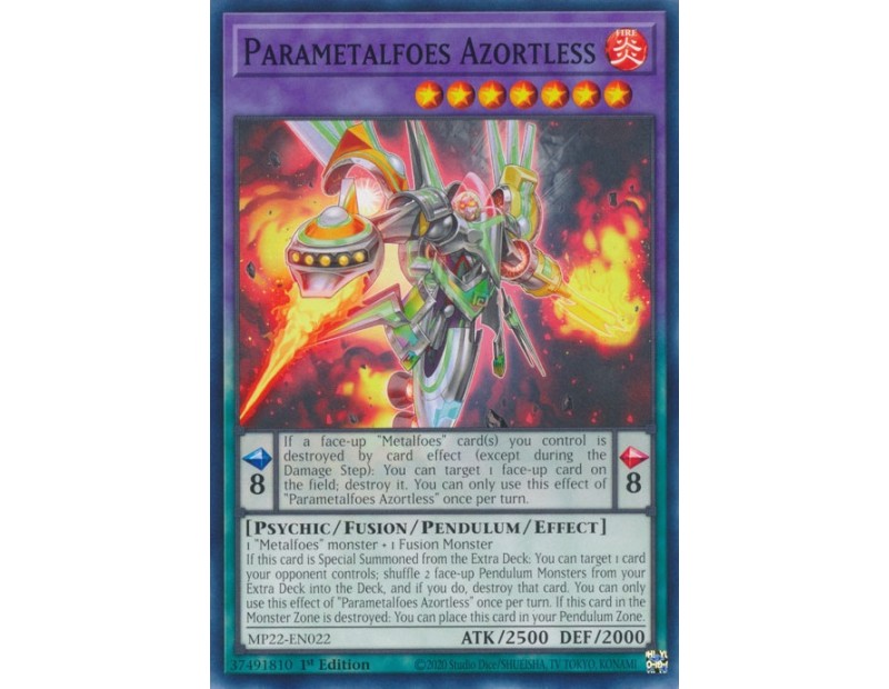 Parametalfoes Azortless (MP22-EN022) - 1st Edition