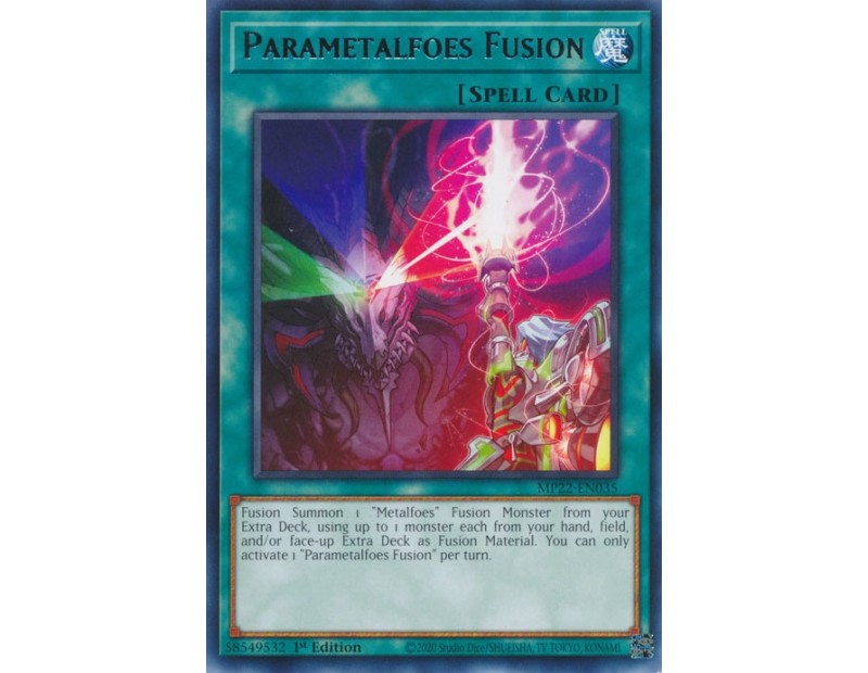 Parametalfoes Fusion (MP22-EN035) - 1st Edition