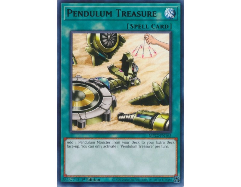 Pendulum Treasure (MP22-EN165) - 1st Edition