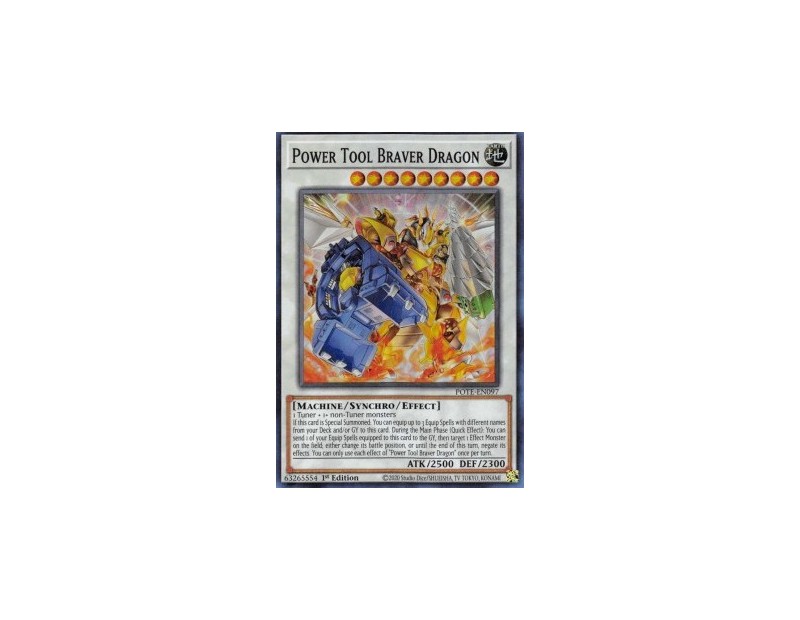 Power Tool Braver Dragon (POTE-EN097) - 1st Edition