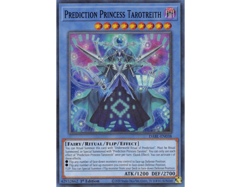 Prediction Princess Tarotreith (DABL-EN038) - 1st Edition