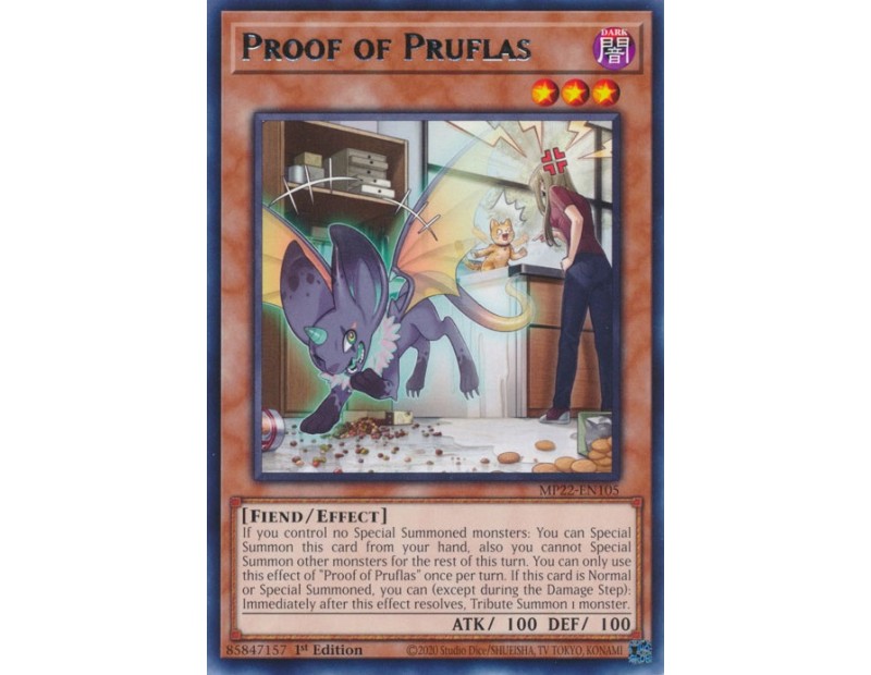 Proof of Pruflas (MP22-EN105) - 1st Edition