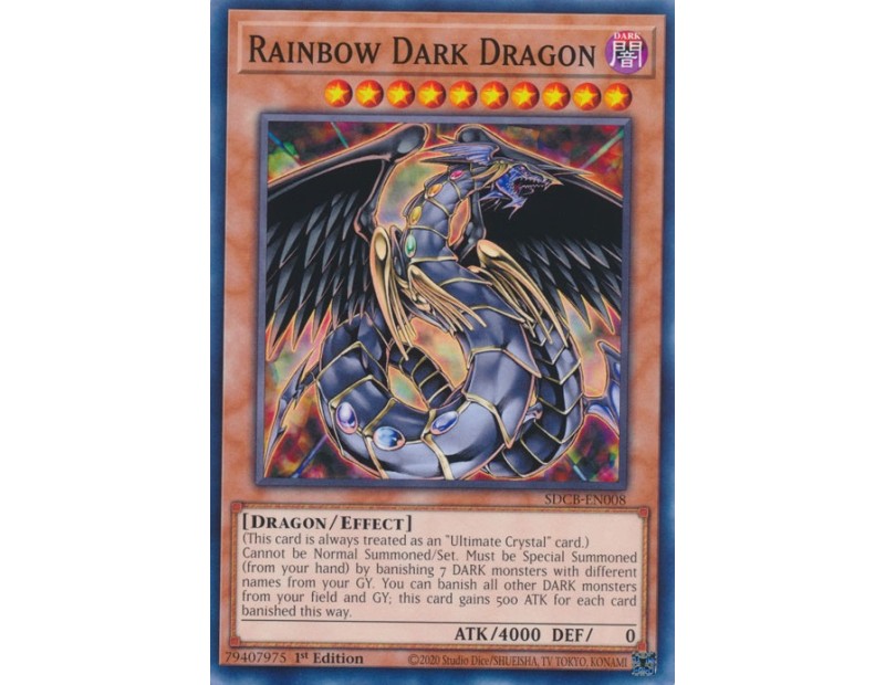 Rainbow Dark Dragon (SDCB-EN008) - 1st Edition
