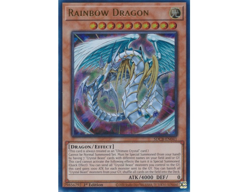 Rainbow Dragon (SDCB-EN041) - 1st Edition