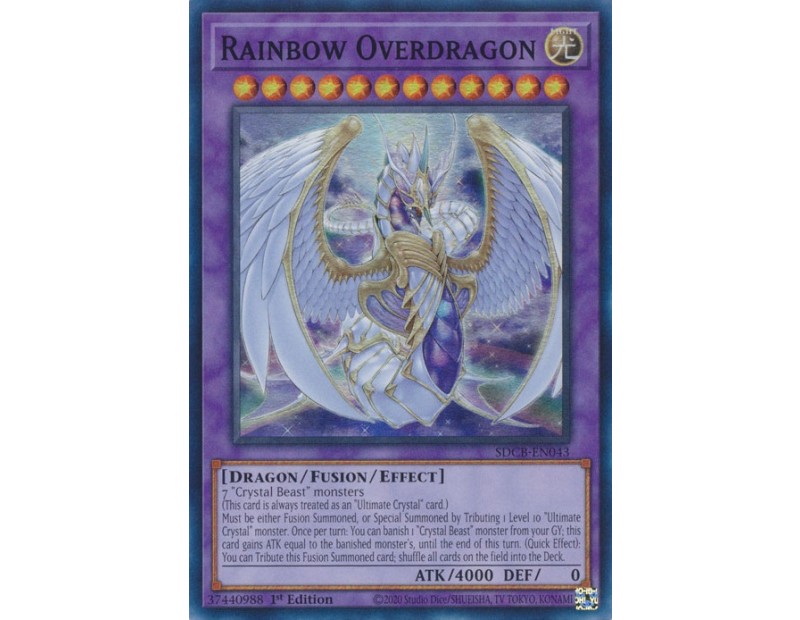 Rainbow Overdragon (SDCB-EN043) - 1st Edition