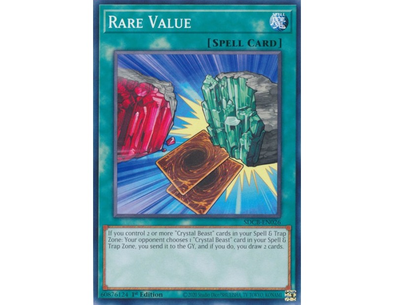 Rare Value (SDCB-EN026) - 1st Edition