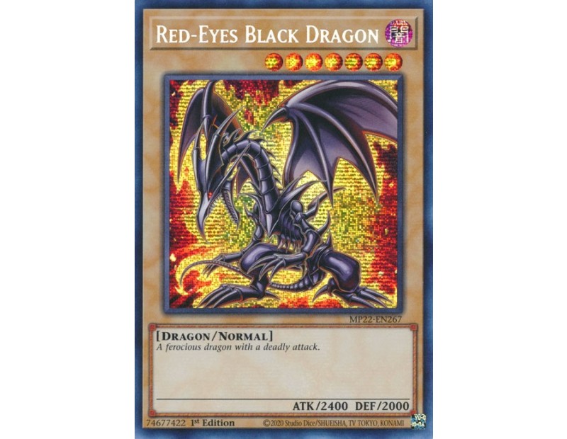 Red-Eyes Black Dragon (MP22-EN267) - 1st Edition
