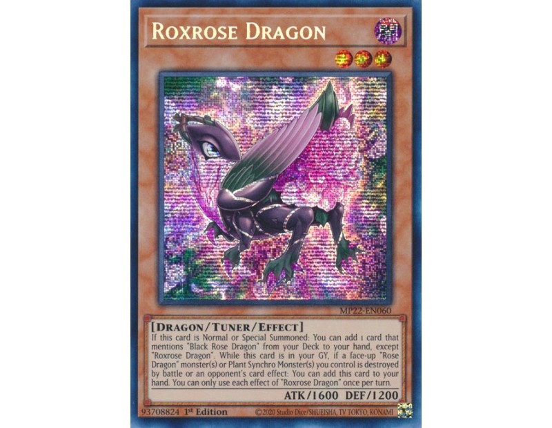Roxrose Dragon (MP22-EN060) - 1st Edition