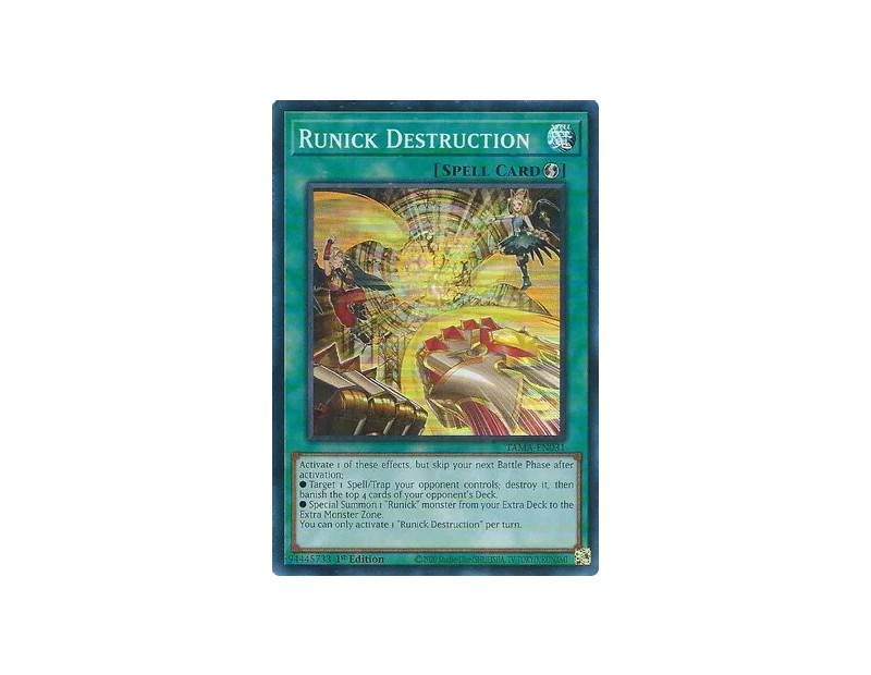 Runick Destruction (TAMA-EN031) - 1st Edition