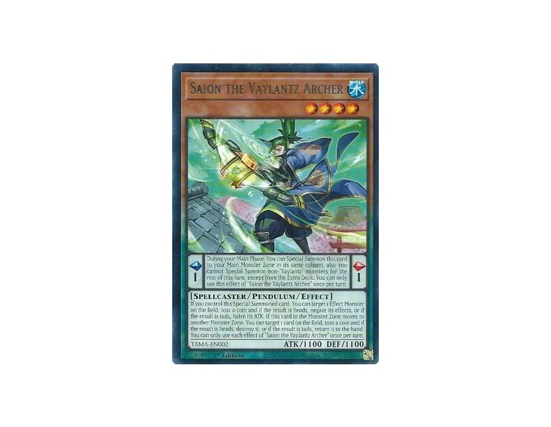 Saion the Vaylantz Archer (TAMA-EN002) - 1st Edition