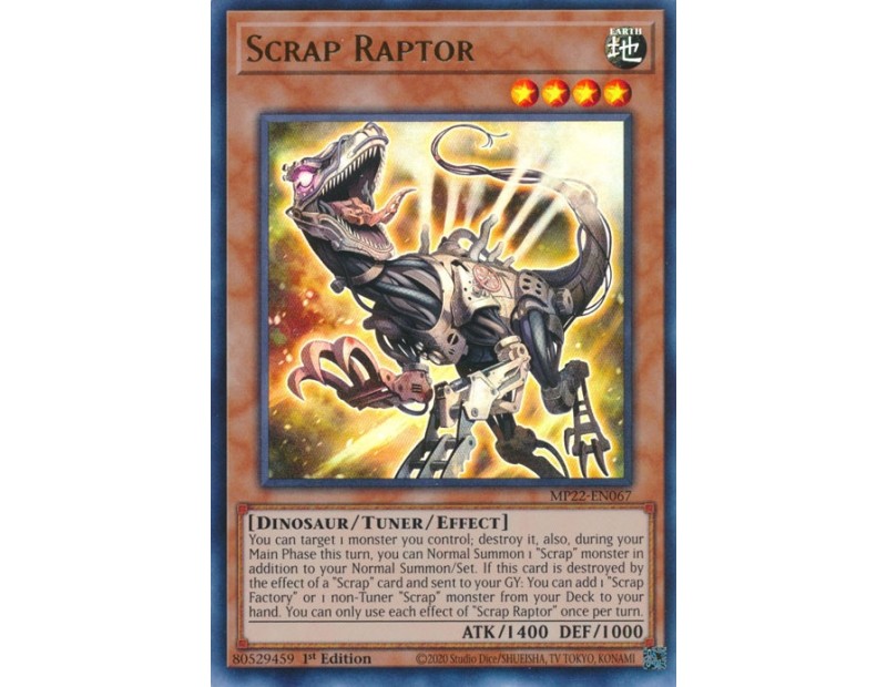 Scrap Raptor (MP22-EN067) - 1st Edition