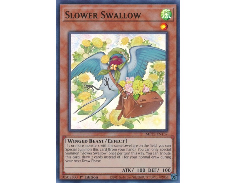 Slower Swallow (MP22-EN137) - 1st Edition
