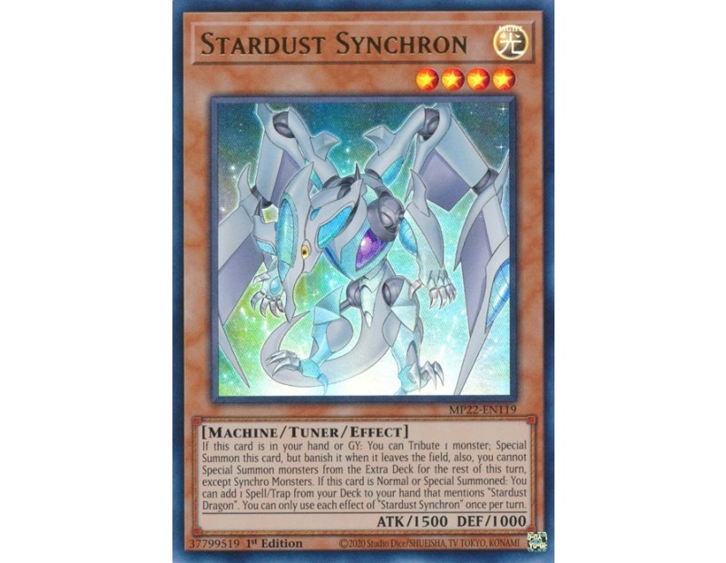Stardust Synchron (MP22-EN119) - 1st Edition