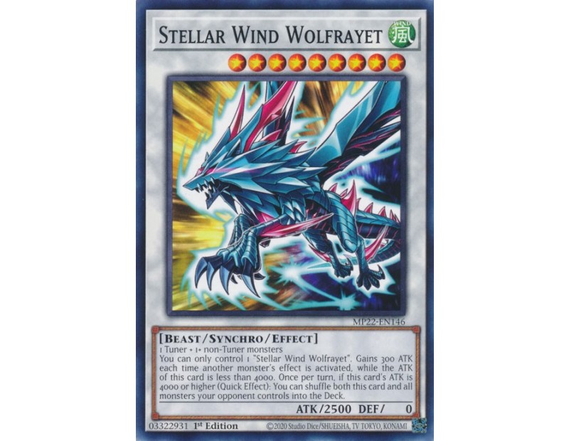 Stellar Wind Wolfrayet (MP22-EN146) - 1st Edition