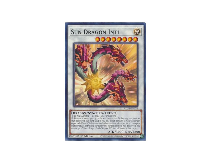 Sun Dragon Inti (LDS3-EN052) - 1st Edition