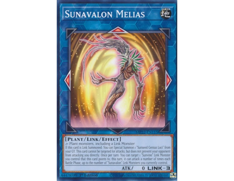Sunavalon Melias (MP22-EN115) - 1st Edition