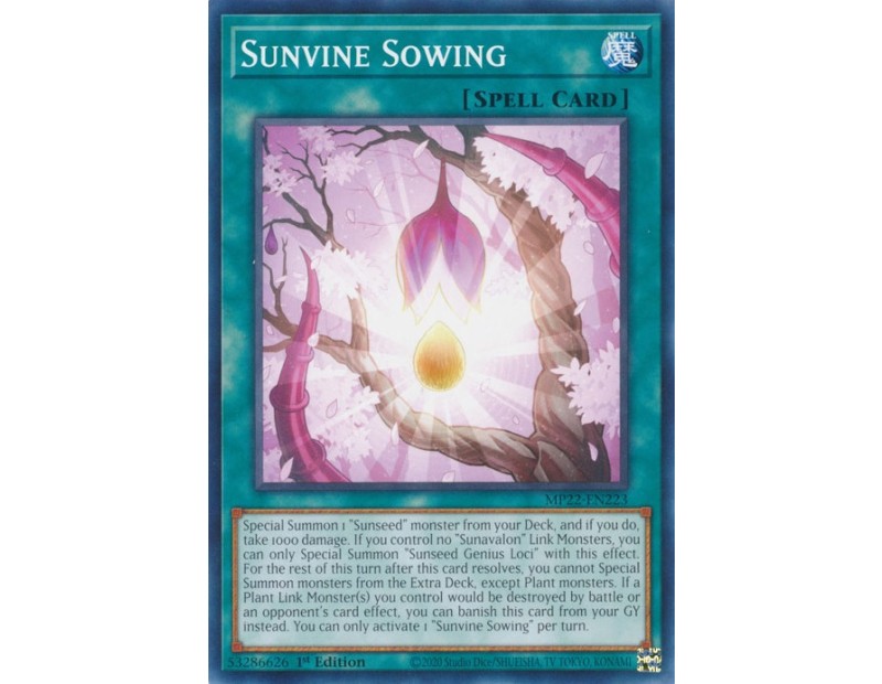 Sunvine Sowing (MP22-EN223) - 1st Edition