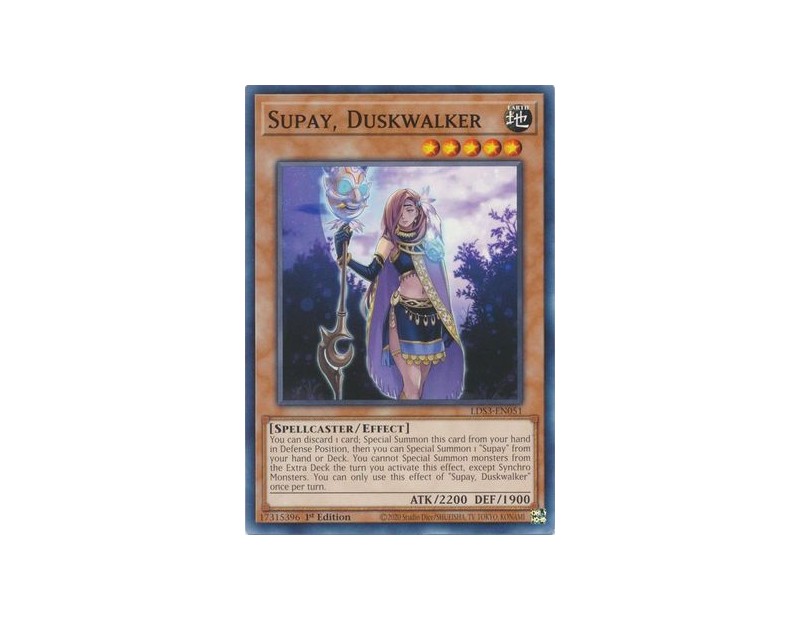 Supay, Duskwalker (LDS3-EN051) - 1st Edition